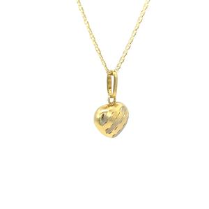 Zlatý přívěs, srdce