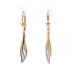 Zlaté náušnice, visací