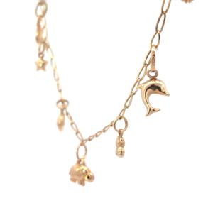 Zlatý náramek, žebrák, 4,09 g