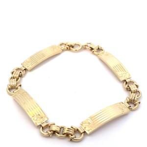 Starožitný zlatý náramek, 7,71 g