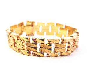 Zlatý náramek, 18 k, 32,97 g