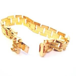 Zlatý náramek, 18 k, 32,97 g