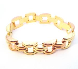 Starožitný zlatý náramek, první republika, 31,49 g