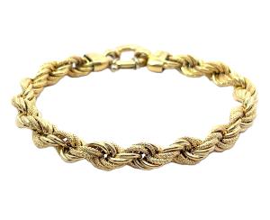 Zlatý náramek, 18 k, 20,91 g