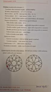 Starožitný zlatý prsten s diamanty, vel. 57,5